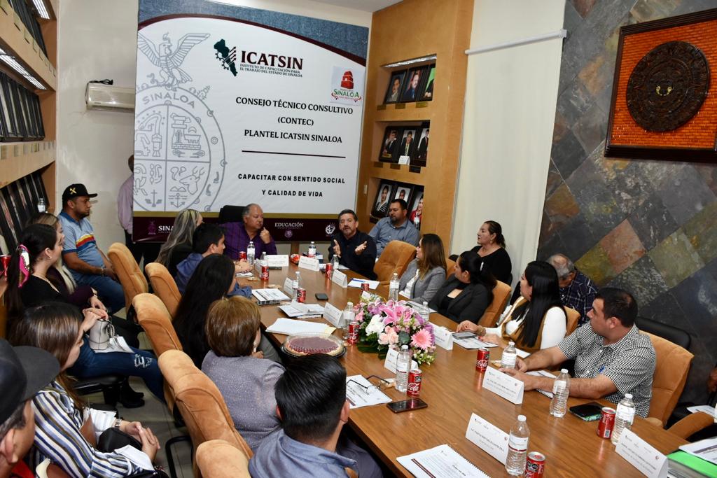PLANTEL  ICATSIN SINALOA REALIZA CONSEJO TÉCNICO CONSULTIVO