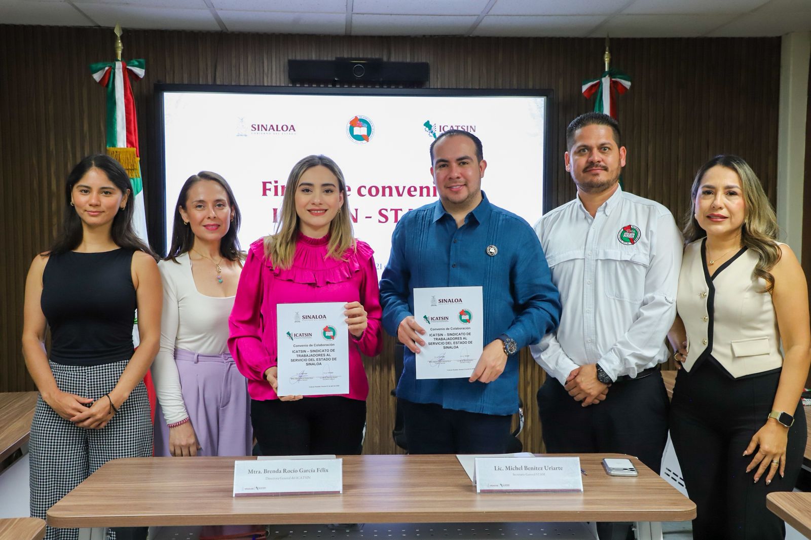¡En ICATSIN seguimos construyendo acuerdos que fortalecen el bienestar de nuestra base trabajadora!