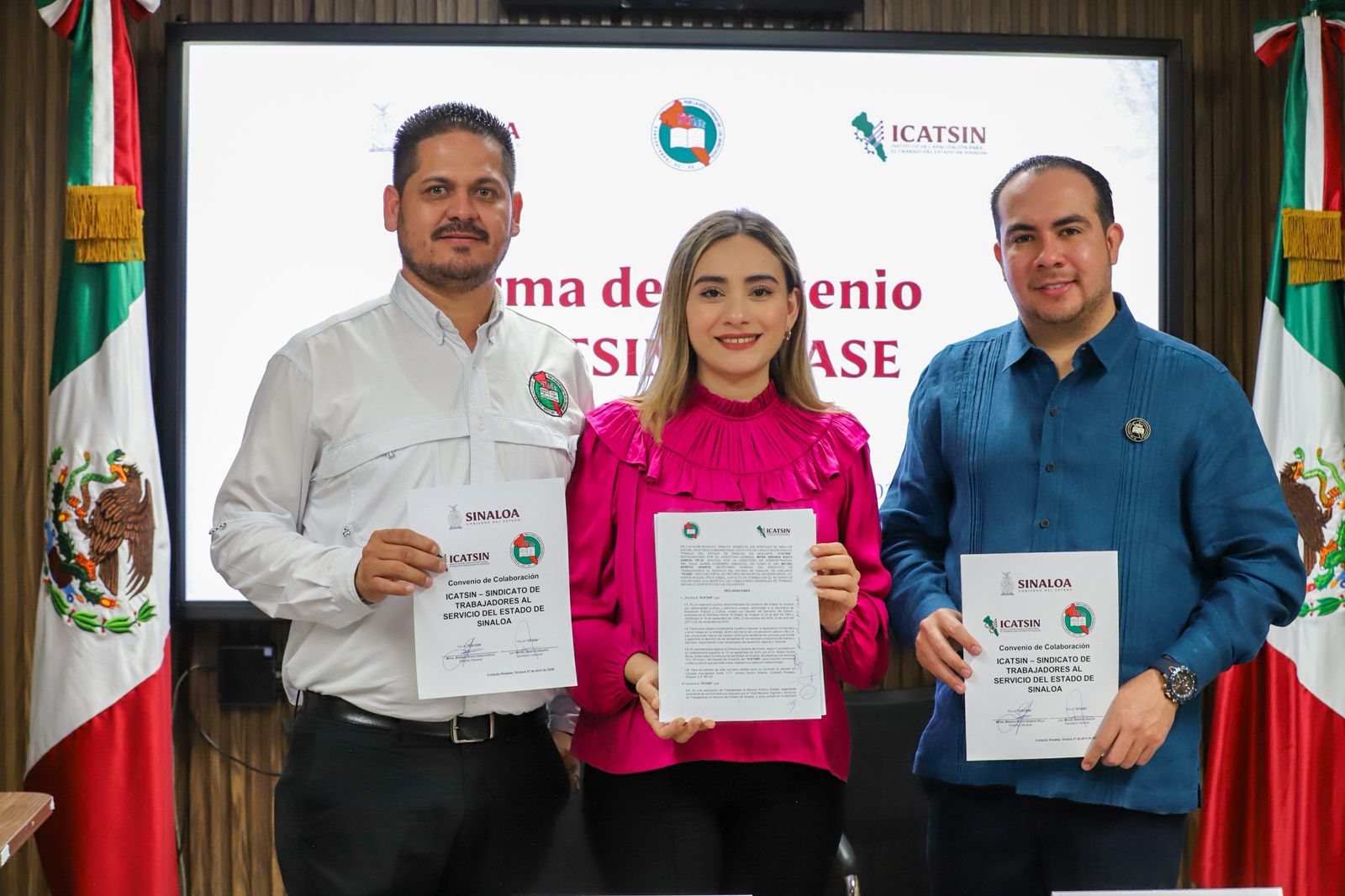 ¡En ICATSIN seguimos construyendo acuerdos que fortalecen el bienestar de nuestra base trabajadora!