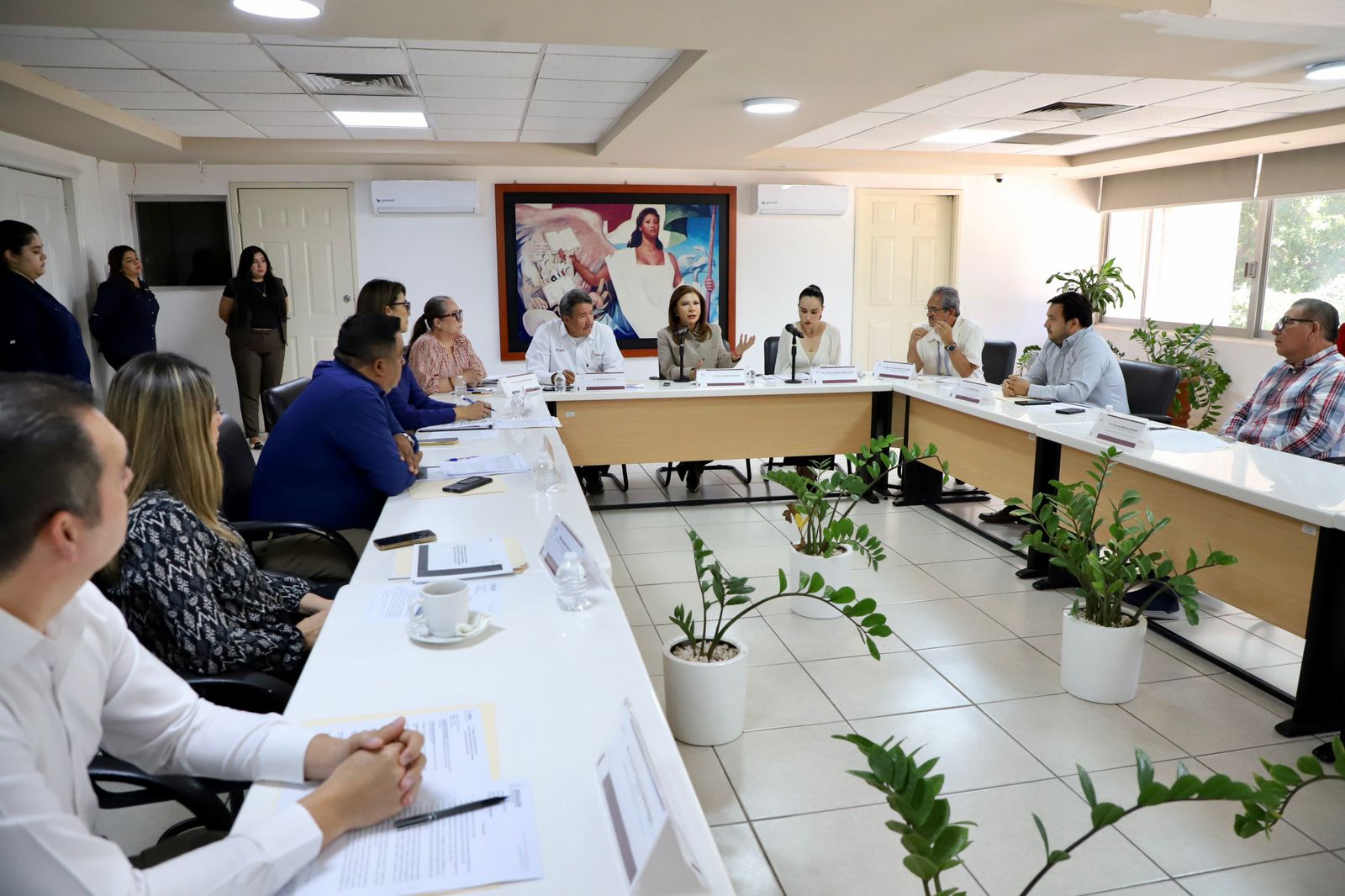 Reunión ordinaria del Comité Estatal Operativo del Programa para la Dotación Gratuita de Uniformes, Calzado Deportivo y Útiles Escolares del Estado de Sinaloa.