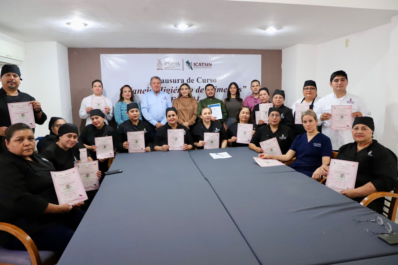 ¡Concluimos capacitación en “Manejo Higiénico de Alimentos” con la UNIPOL!