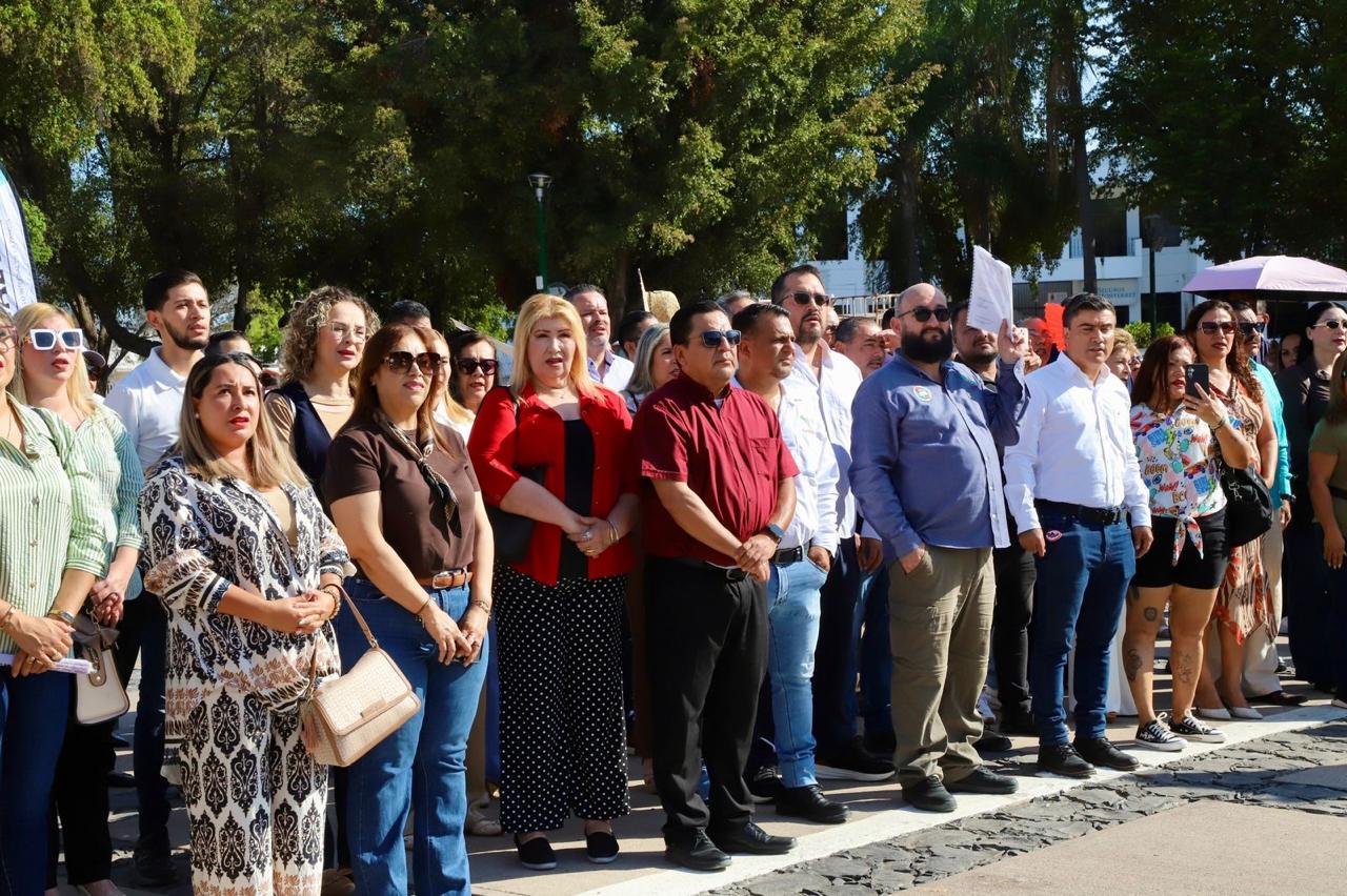 Encabeza ICATSIN el acto cívico por el 106 aniversario luctuoso de Venustiano Carranza