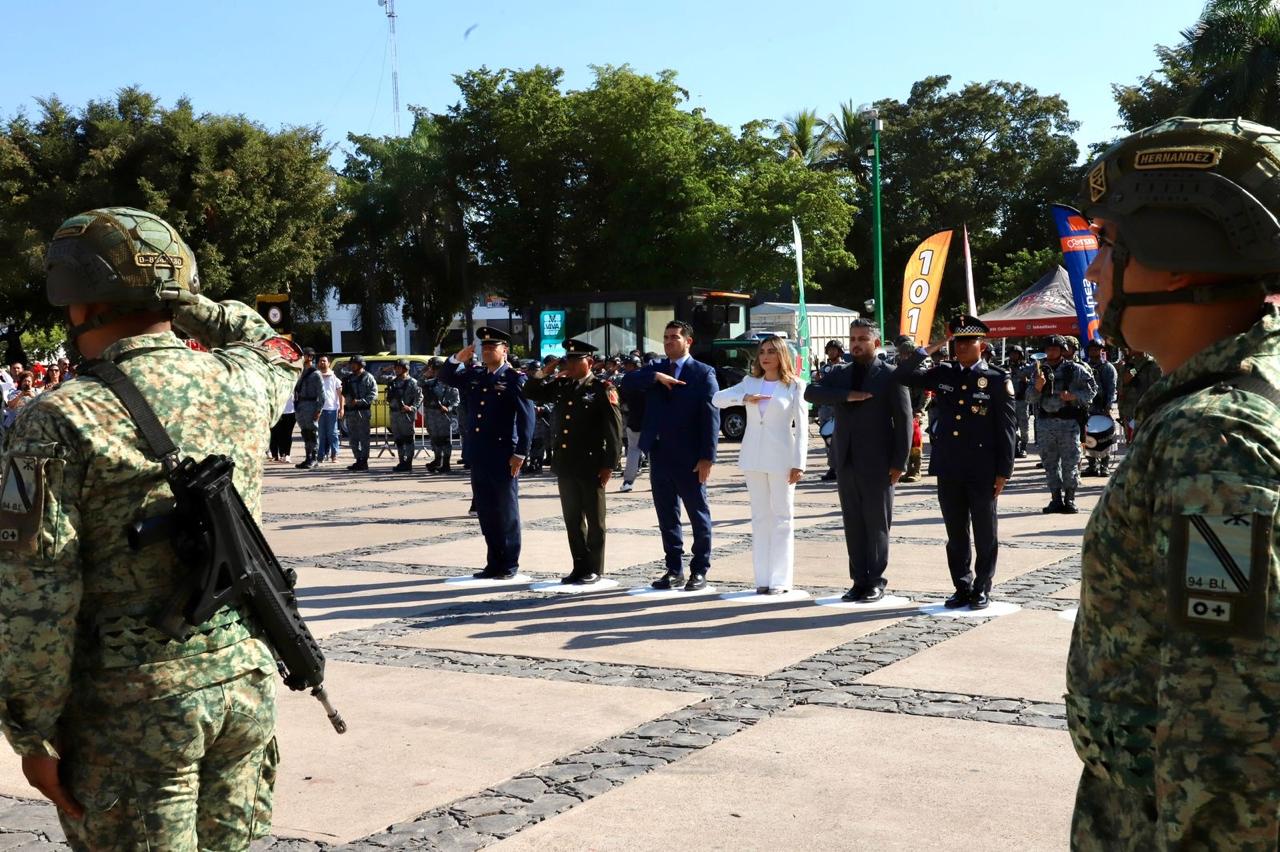 Encabeza ICATSIN el acto cívico por el 106 aniversario luctuoso de Venustiano Carranza