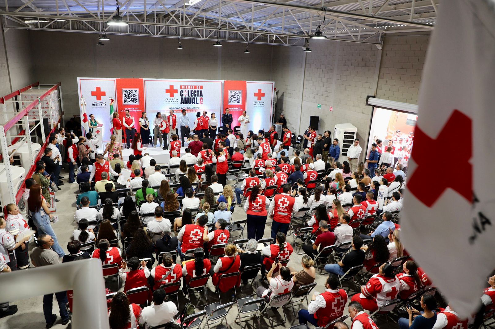 Nos sumamos al fortalecimiento de la Cruz Roja Mexicana en Sinaloa