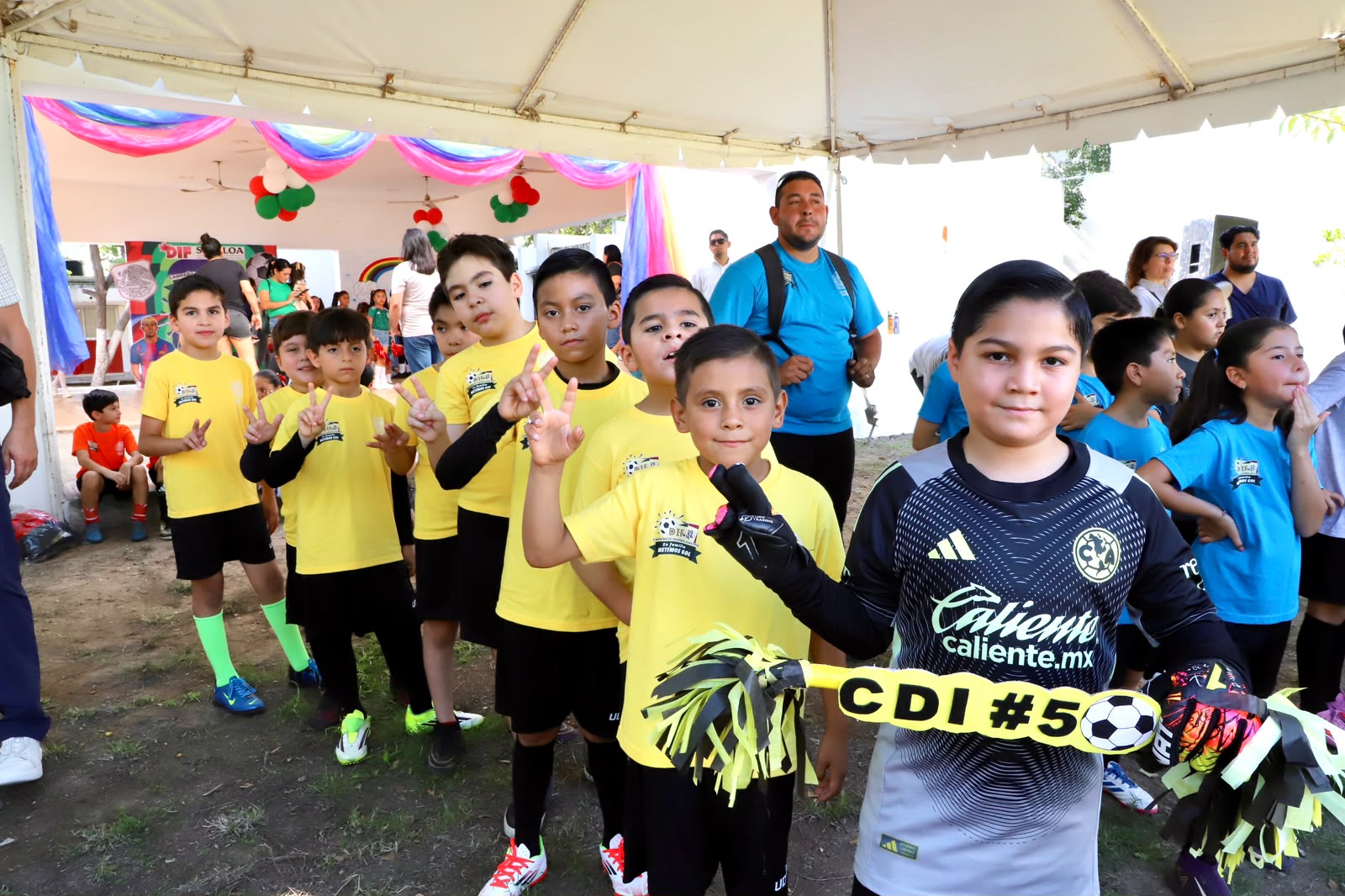 ICATSIN presente en la inauguración del Torneo de Fútbol entre Centros del Sistema DIF Sinaloa.