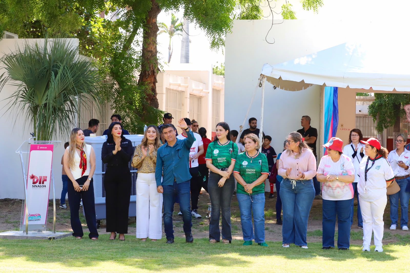 ICATSIN presente en la inauguración del Torneo de Fútbol entre Centros del Sistema DIF Sinaloa.