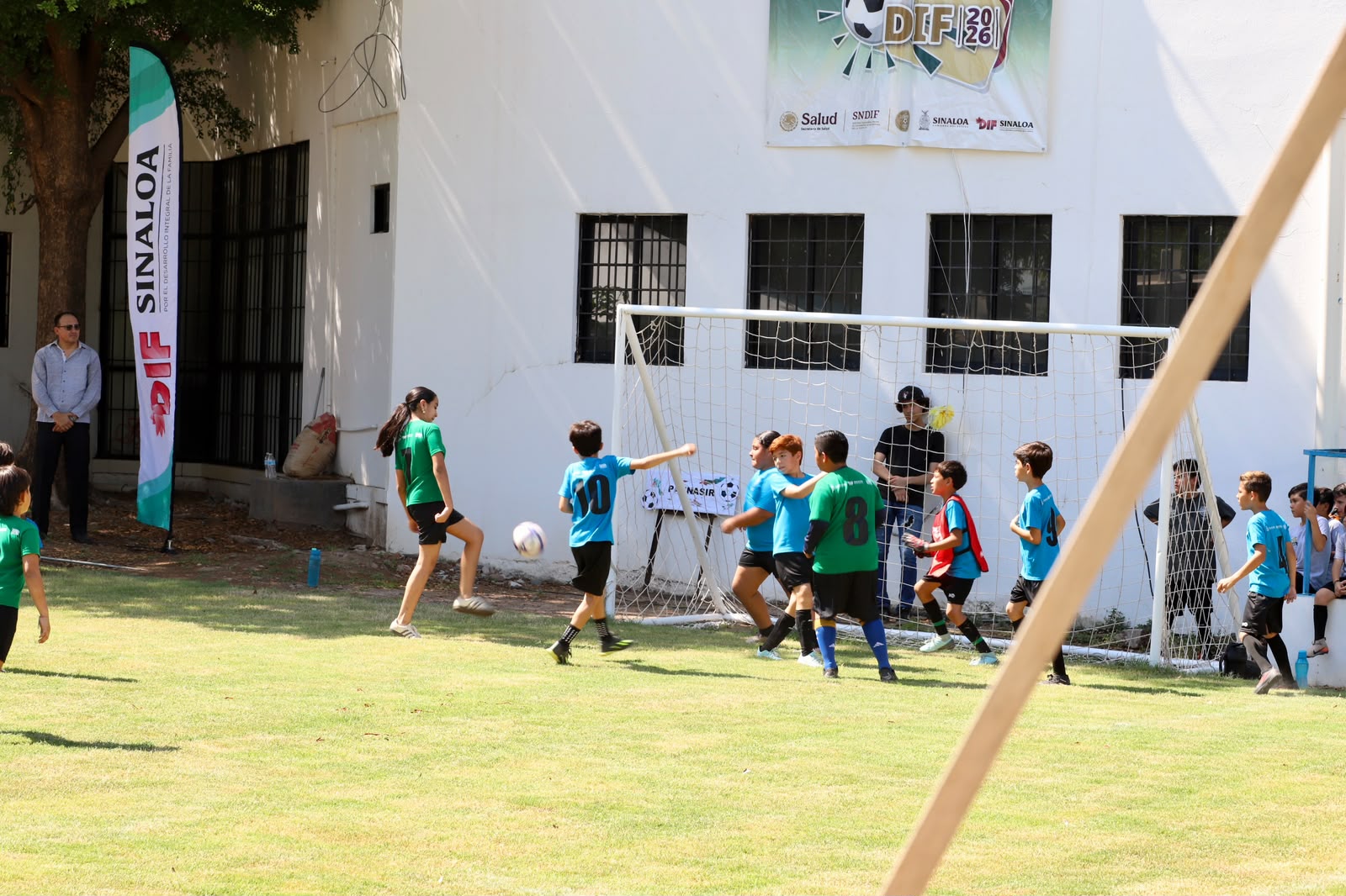 ICATSIN presente en la inauguración del Torneo de Fútbol entre Centros del Sistema DIF Sinaloa.