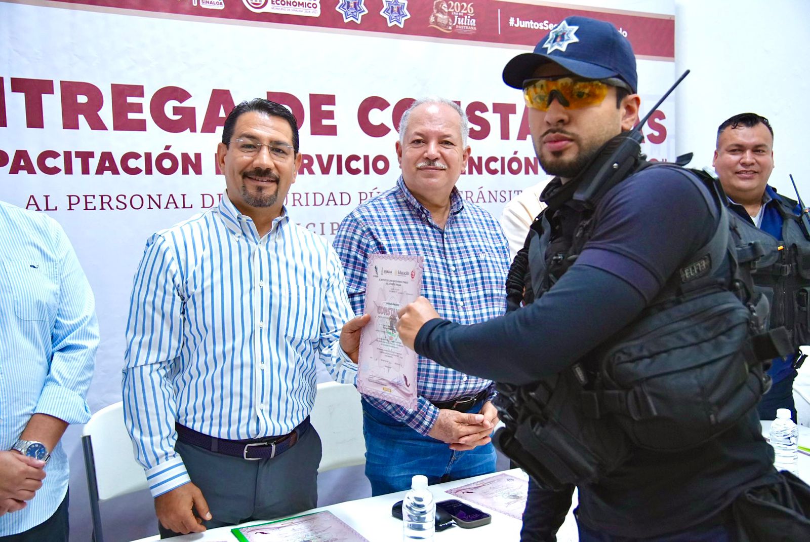 ICATSIN fortalece la capacitación de elementos de Seguridad Ciudadana en Sinaloa de Leyva