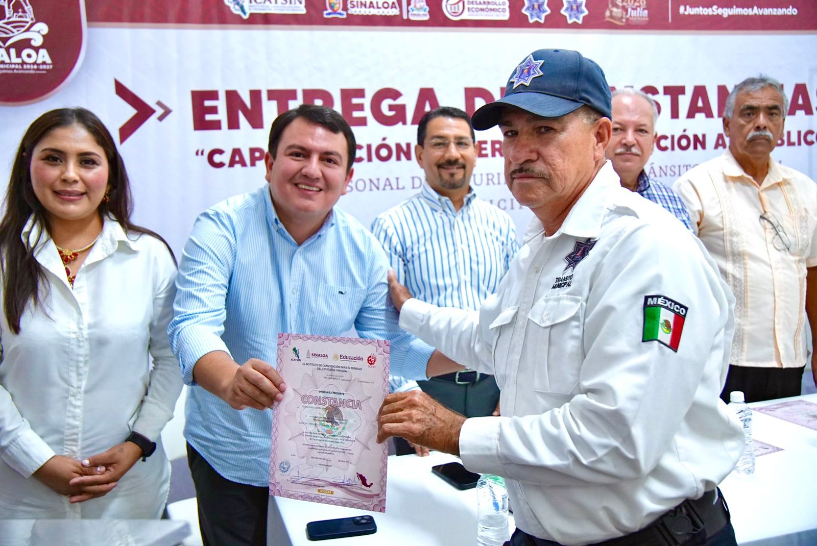 ICATSIN fortalece la capacitación de elementos de Seguridad Ciudadana en Sinaloa de Leyva
