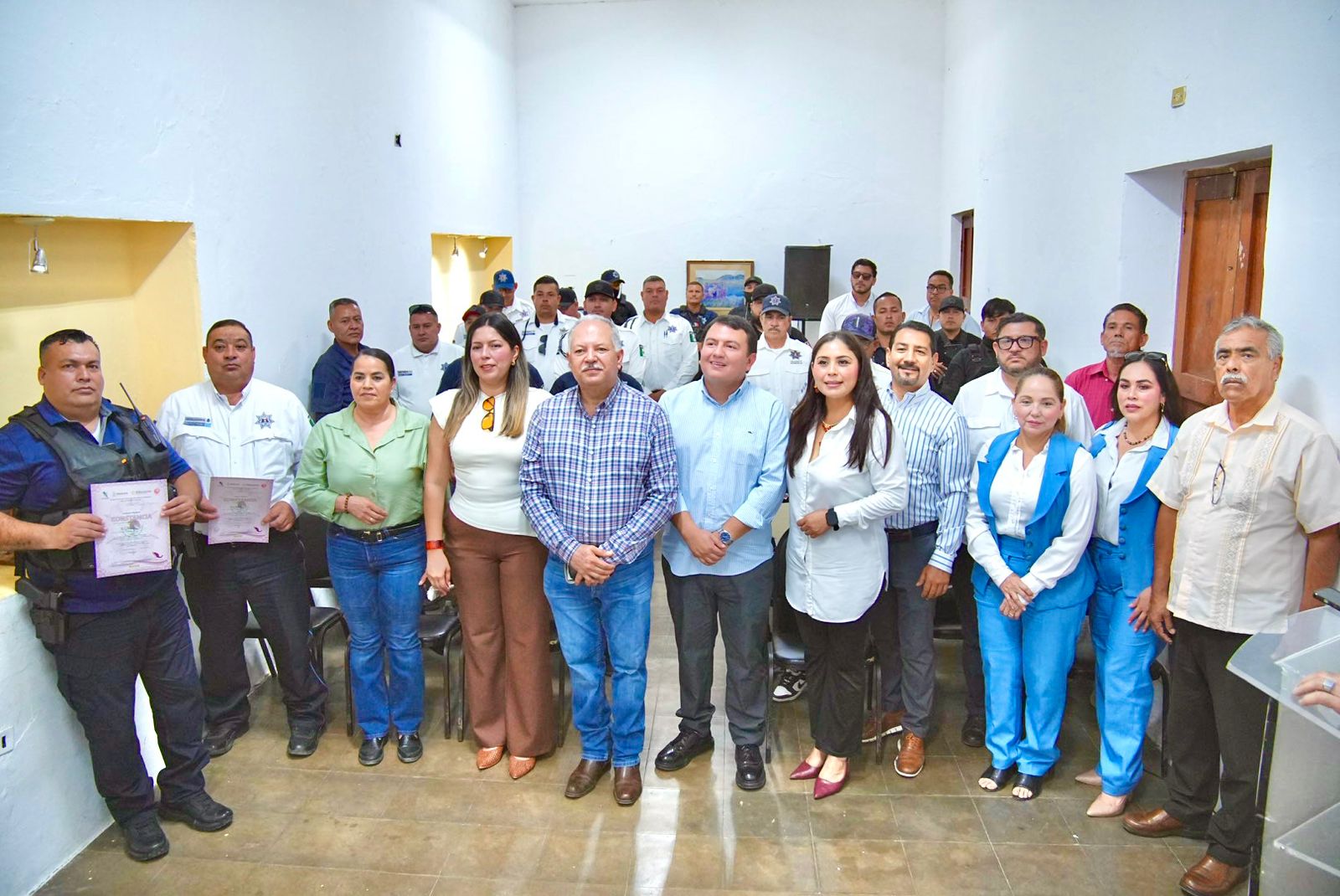 ICATSIN fortalece la capacitación de elementos de Seguridad Ciudadana en Sinaloa de Leyva
