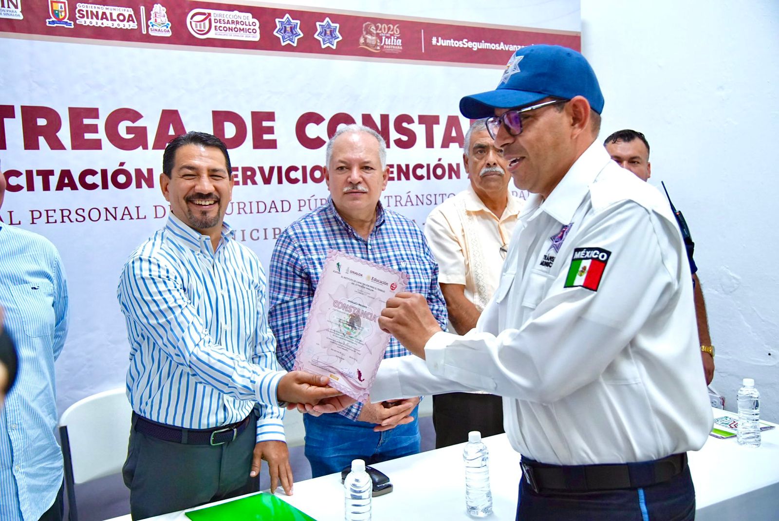 ICATSIN fortalece la capacitación de elementos de Seguridad Ciudadana en Sinaloa de Leyva