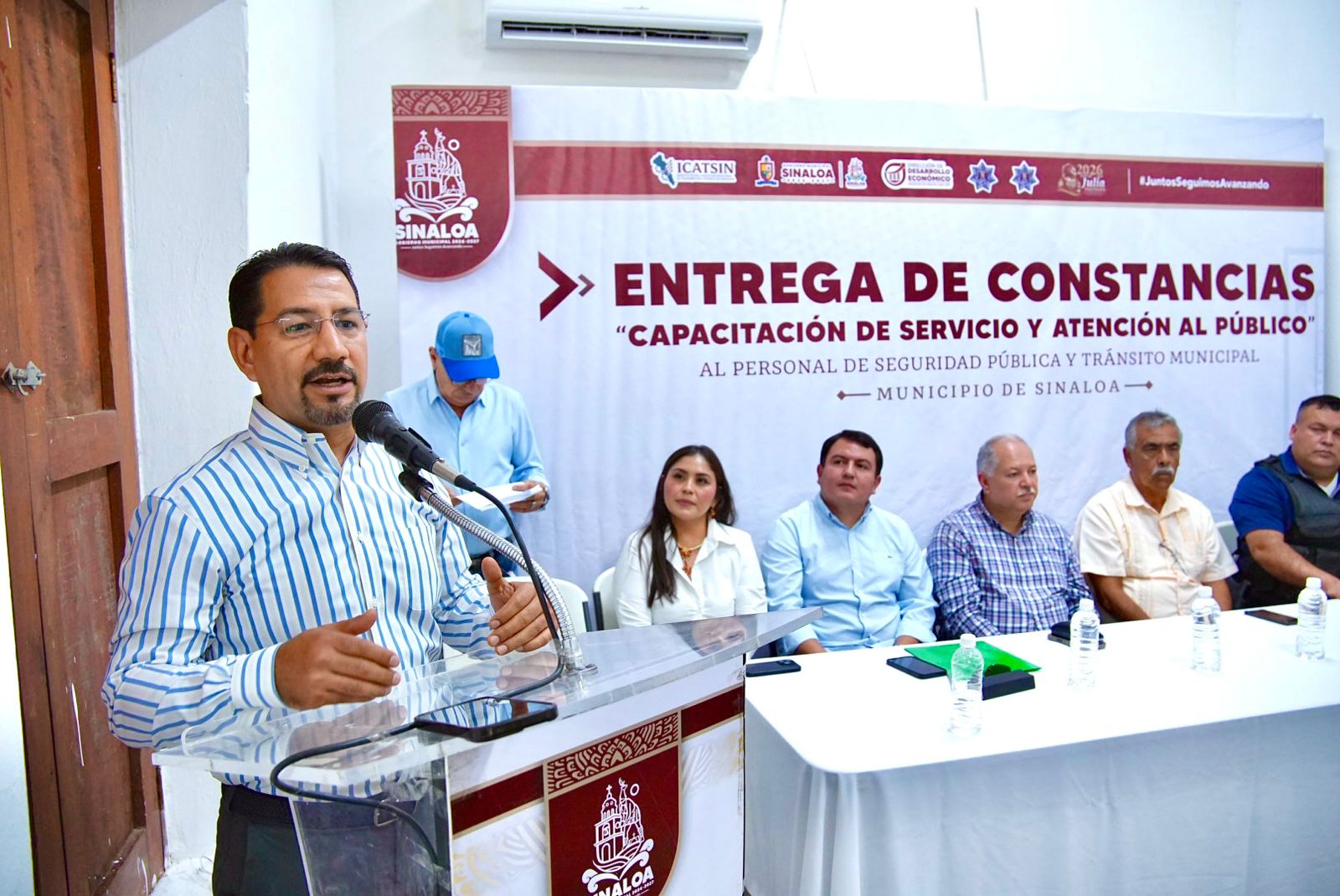 ICATSIN fortalece la capacitación de elementos de Seguridad Ciudadana en Sinaloa de Leyva