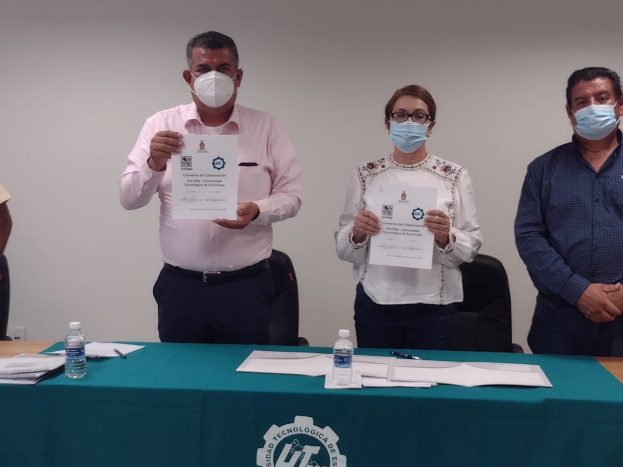 UT ESCUINAPA E ICATSIN FIRMAN CONVENIO DE COLABORACIÓN.
