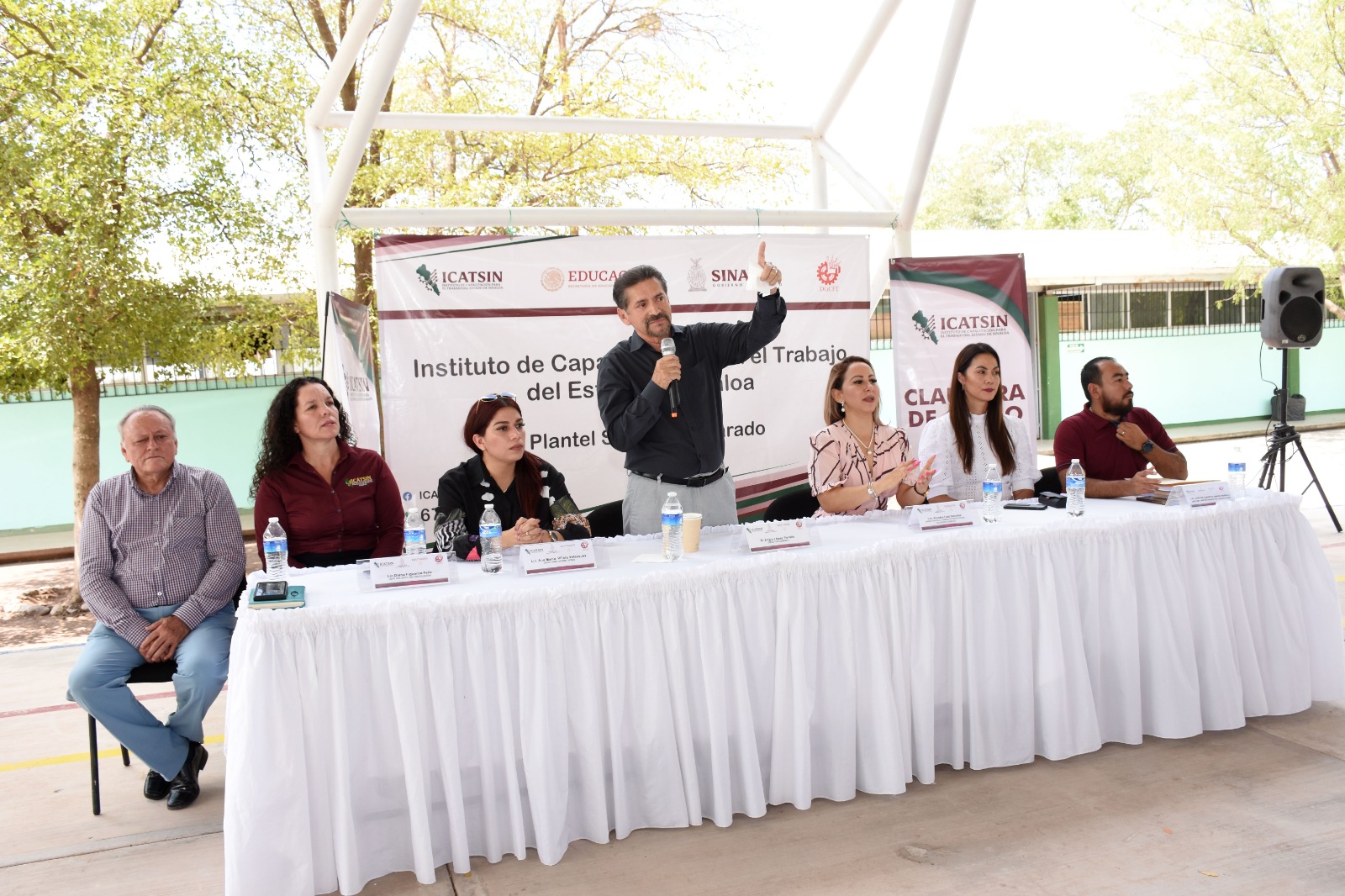 CLAUSURA ICATSIN 06 CURSOS EN SALVADOR ALVARADO