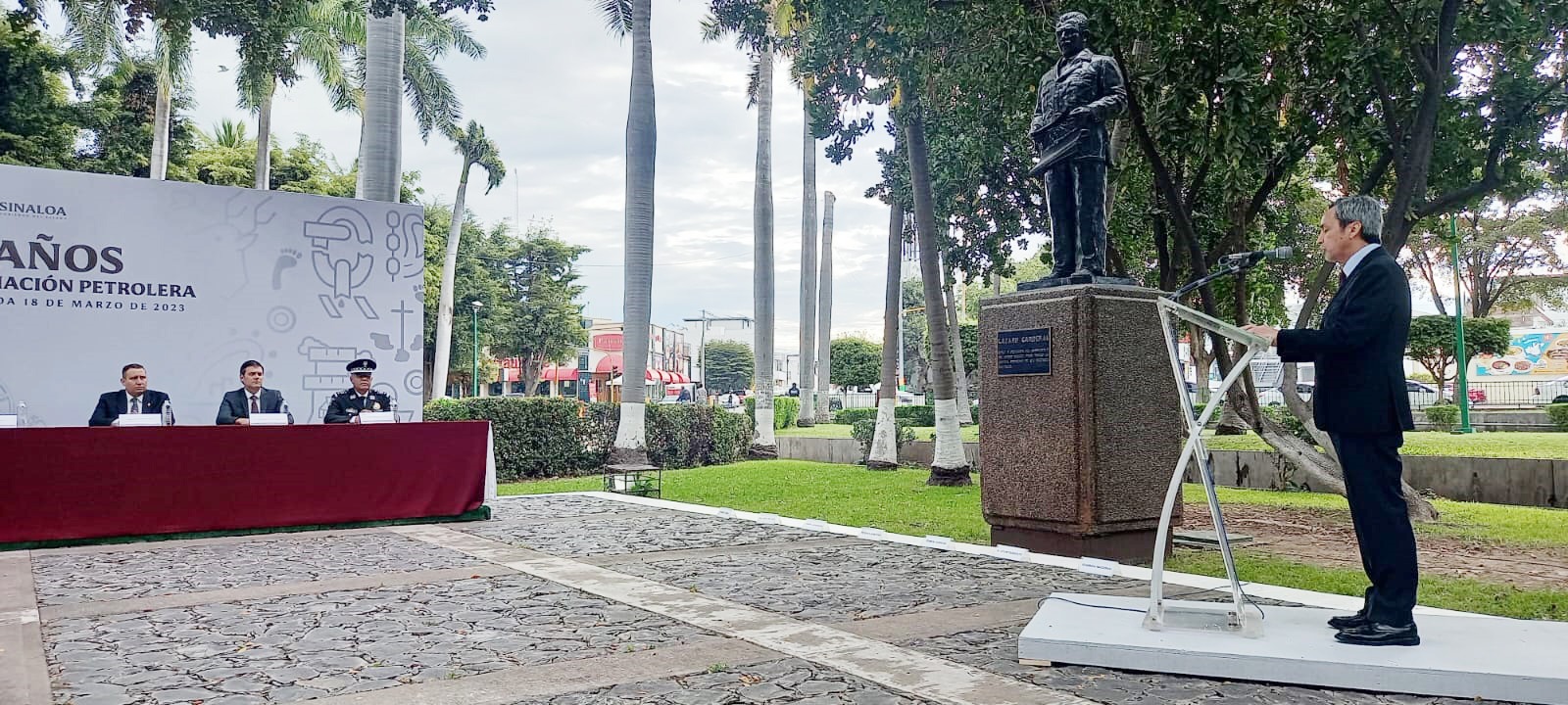 ICATSIN PRESENTE EN LA CONMEMORACIÓN 85 DE LA EXPROPIACIÓN PETROLERA