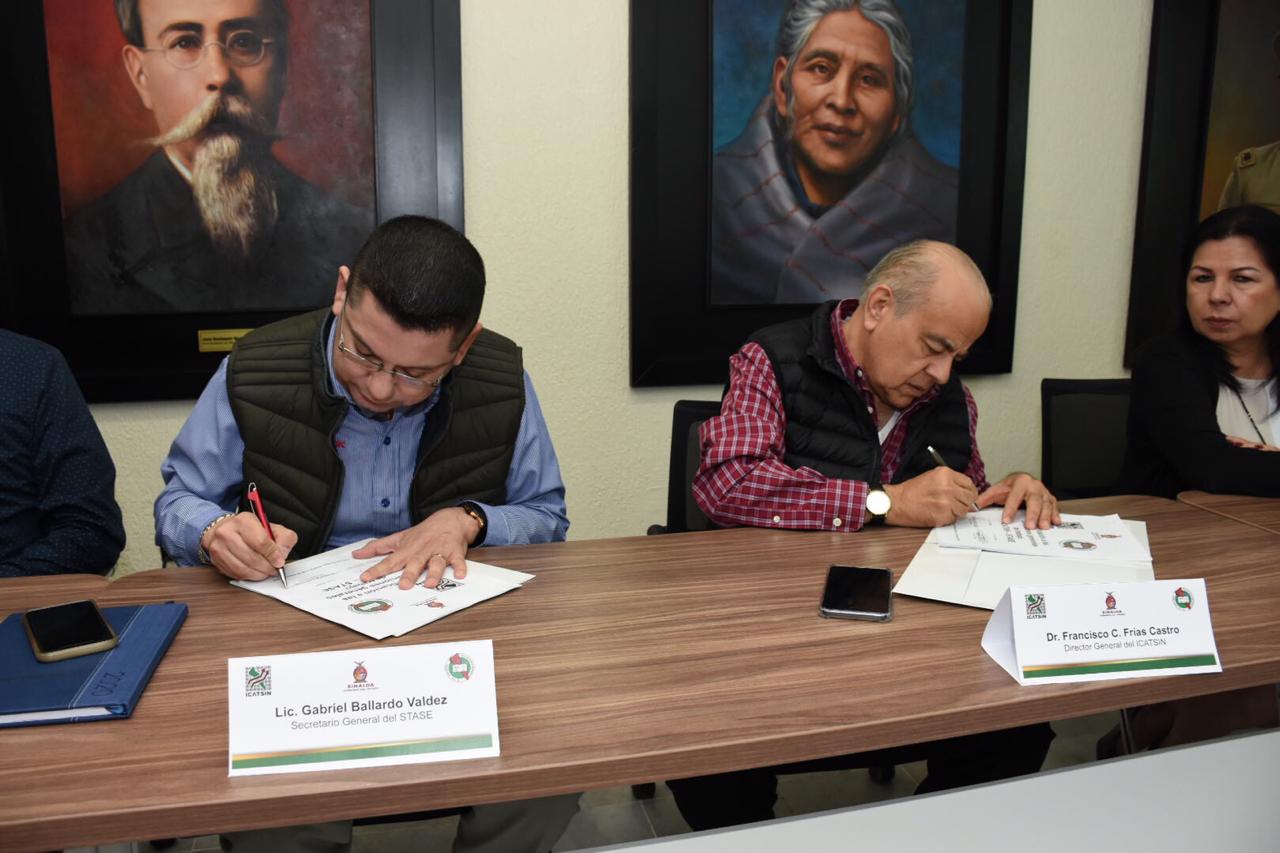 ICATSIN Y STASE FIRMAN DOCUMENTO DE MODIFICACIONES GENERALES DE TRABAJO