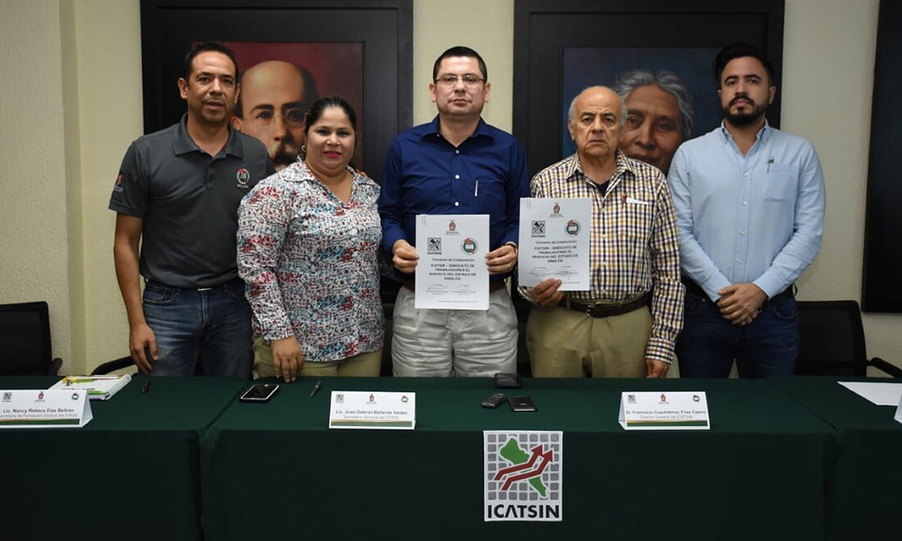 ICATSIN firma convenio de colaboración con el STASE
