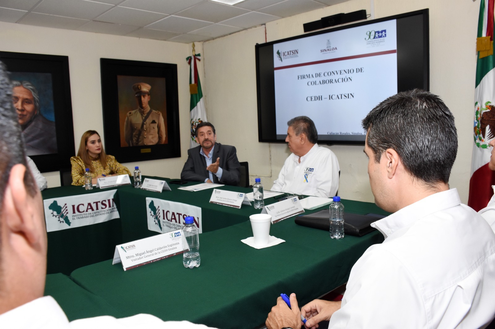 ICATSIN FIRMA CONVENIO DE COLABORACIÓN CON LA CEDH