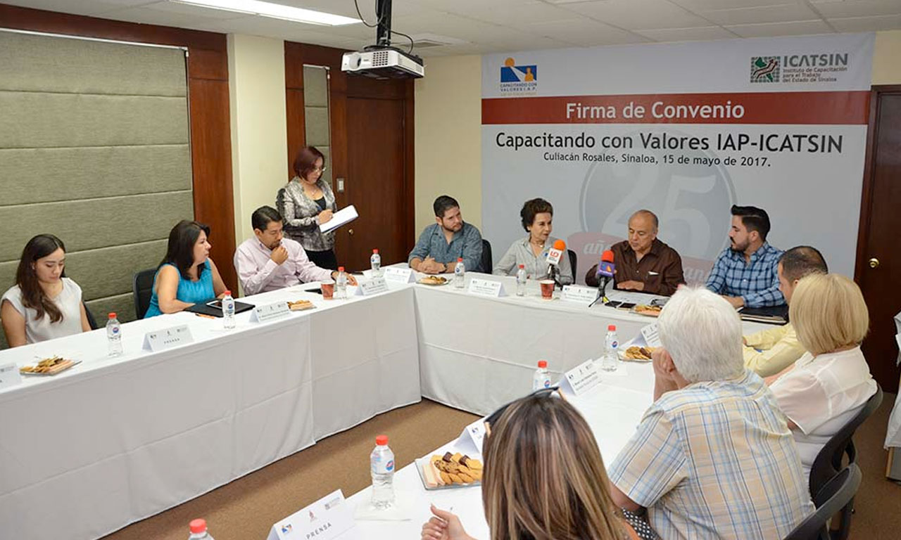 ICATSIN refrenda compromiso de capacitar para el trabajo con valores