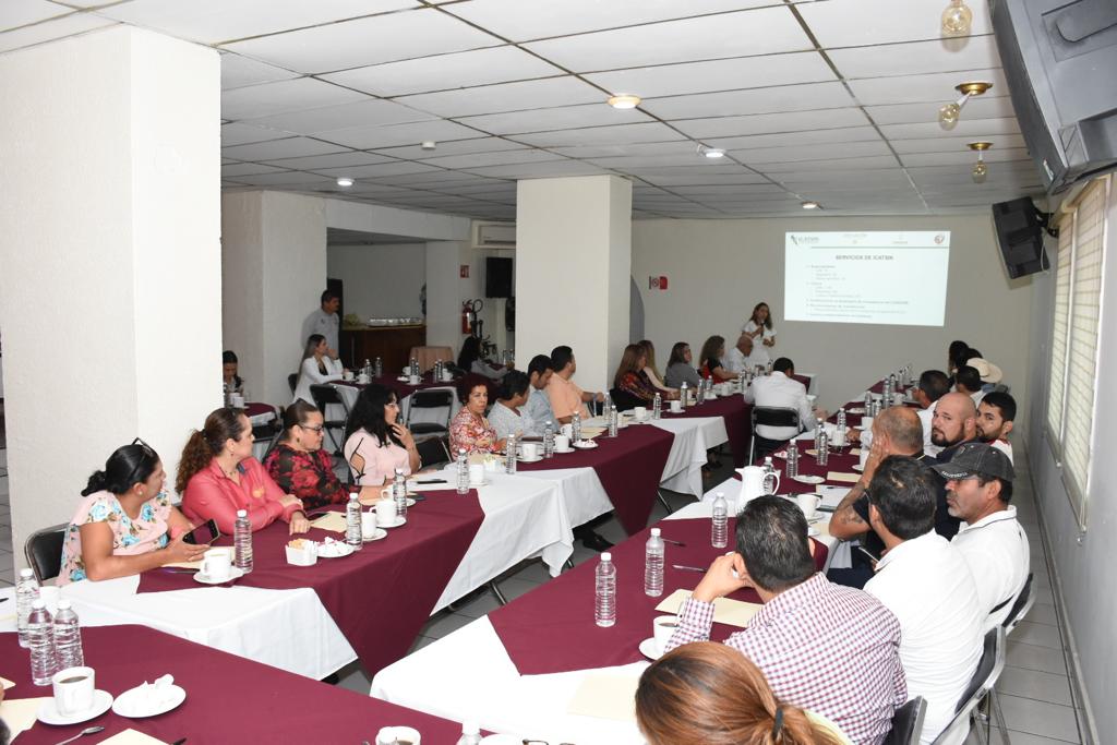 PLANTEL ICATSIN SALVADOR ALVARADO REALIZA REUNIÓN CONTEC