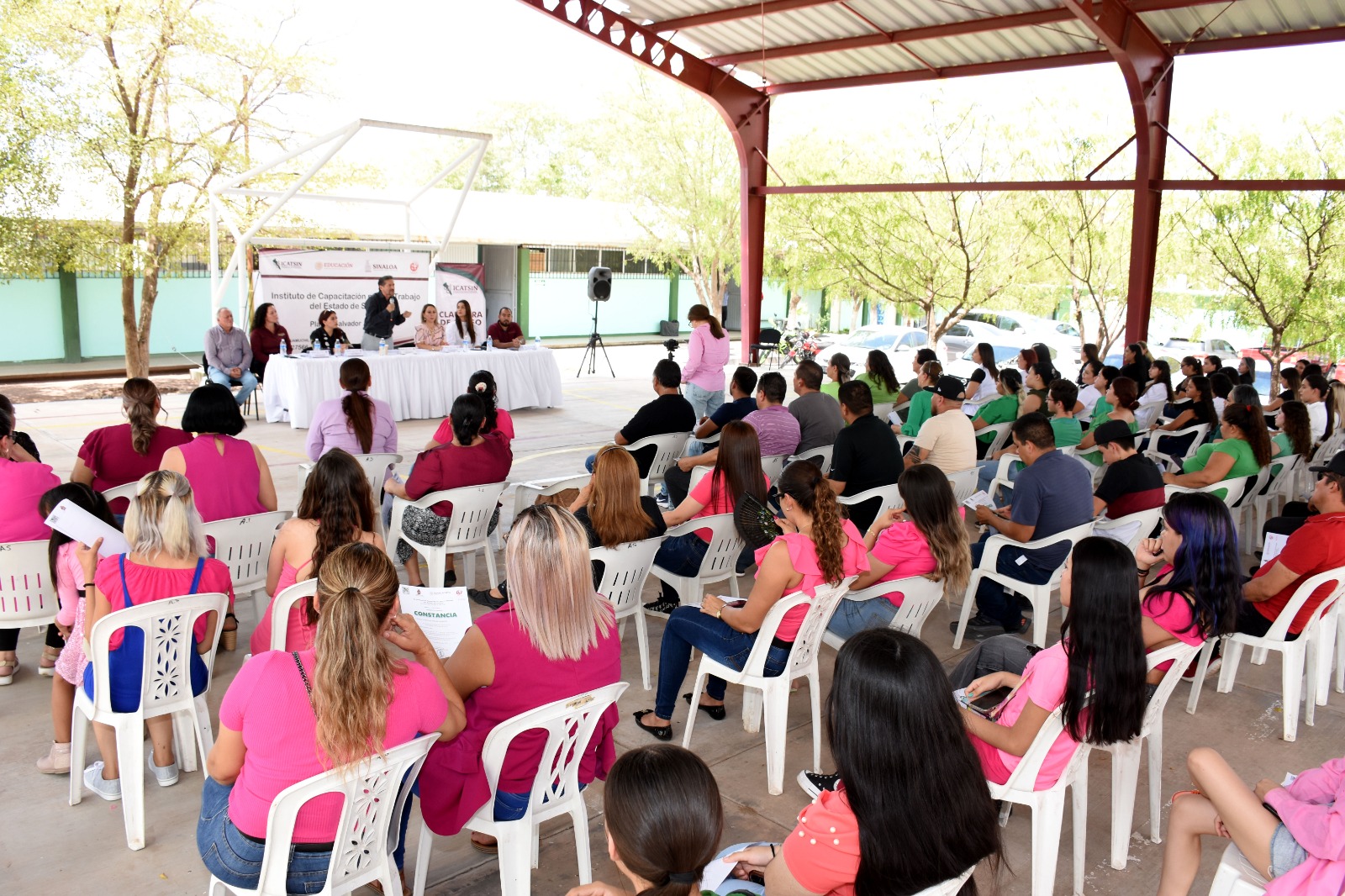 CLAUSURA ICATSIN 06 CURSOS EN SALVADOR ALVARADO