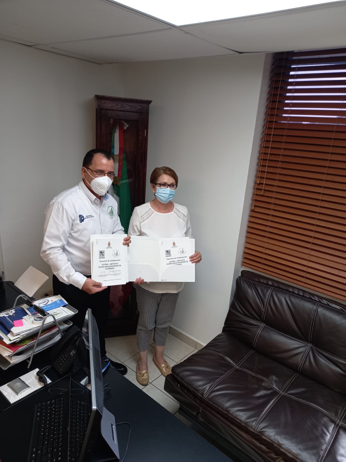 ITSELDORADO E ICATSIN FIRMAN CONVENIO DE COLABORACIÓN