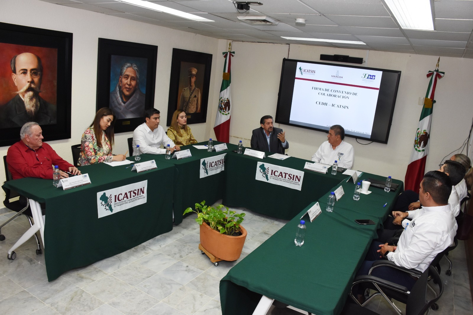ICATSIN FIRMA CONVENIO DE COLABORACIÓN CON LA CEDH