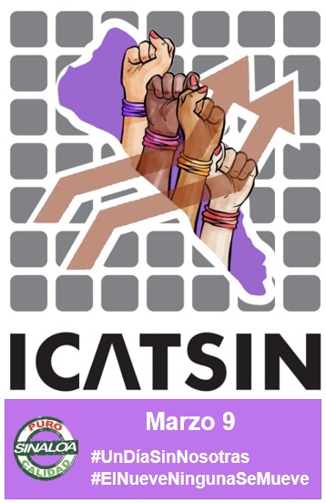 ICATSIN SE SUMA A UN DÍA SIN MUJERES