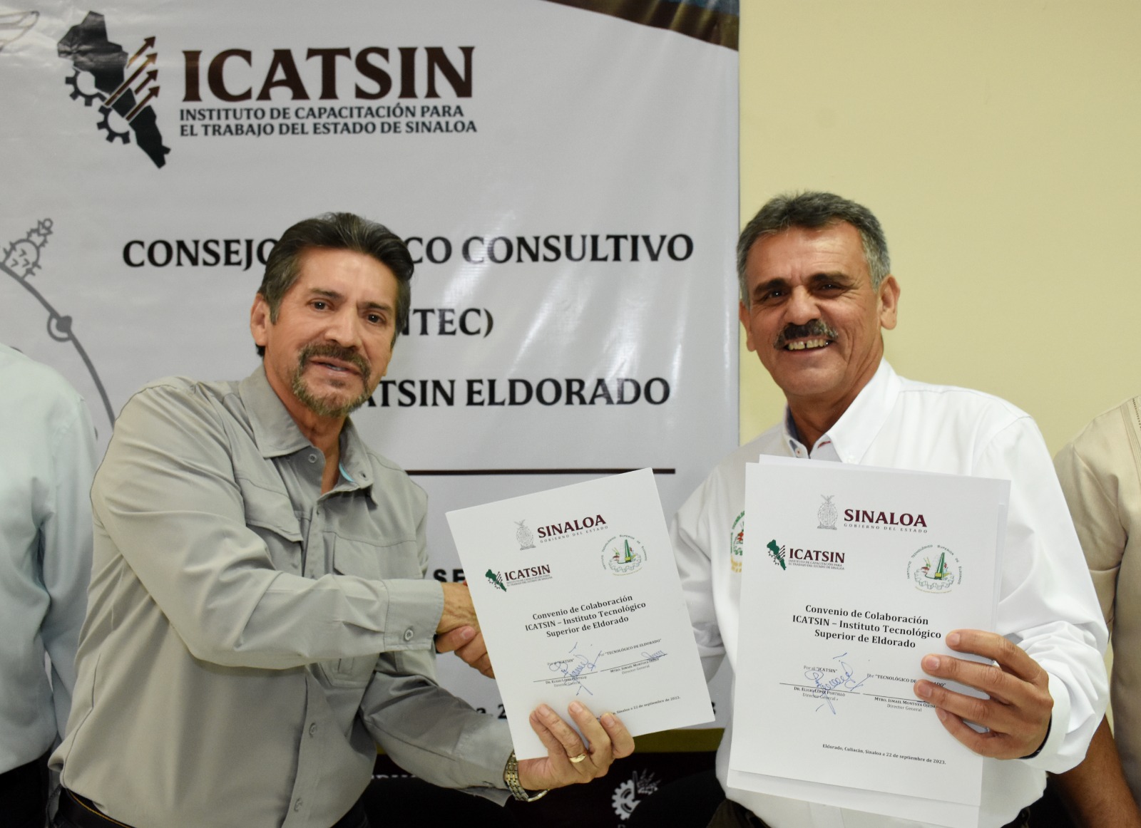 ICATSIN ELDORADO REALIZA CONSEJO TÉCNICO CONSULTIVO Y FIRMA CONVENIO CON EL INSTITUTO TECNOLÓGICO SUPERIOR DE ELDORADO