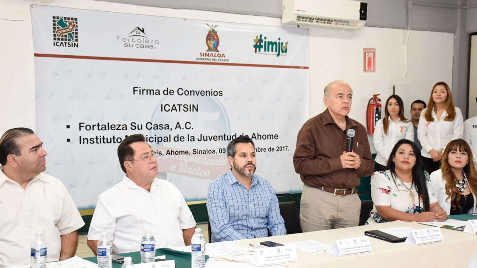 ICATSIN firma tres convenios de colaboración en Los Mochis