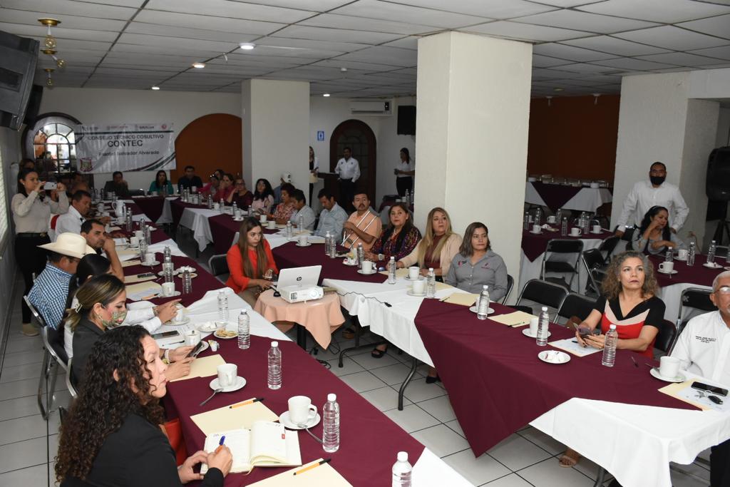 PLANTEL ICATSIN SALVADOR ALVARADO REALIZA REUNIÓN CONTEC