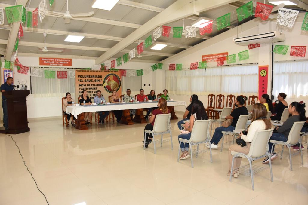 INICIA VOLUNTARIADO “EL SAUZ” CAPACITACIÓN CON ICATSIN