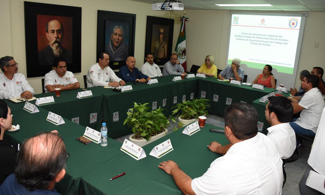ICATSIN y Protección Civil Estatal firman convenio de colaboración