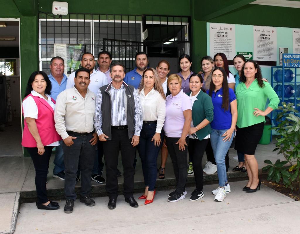 LÓPEZ PORTILLO VISITA PLANTEL ICATSIN GUASAVE