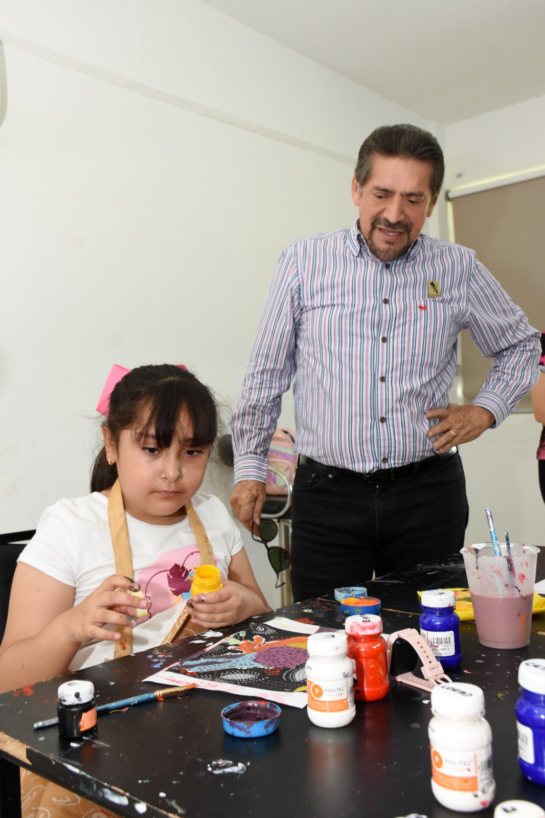 LÓPEZ PORTILLO SUPERVISA CURSOS DE VERANO PLANTEL EL FUERTE