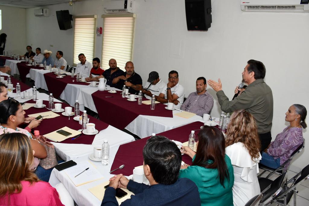 PLANTEL ICATSIN SALVADOR ALVARADO REALIZA REUNIÓN CONTEC