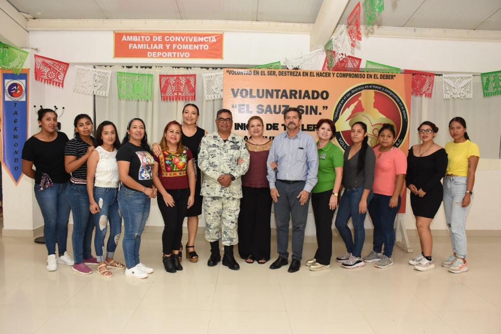 INICIA VOLUNTARIADO “EL SAUZ” CAPACITACIÓN CON ICATSIN