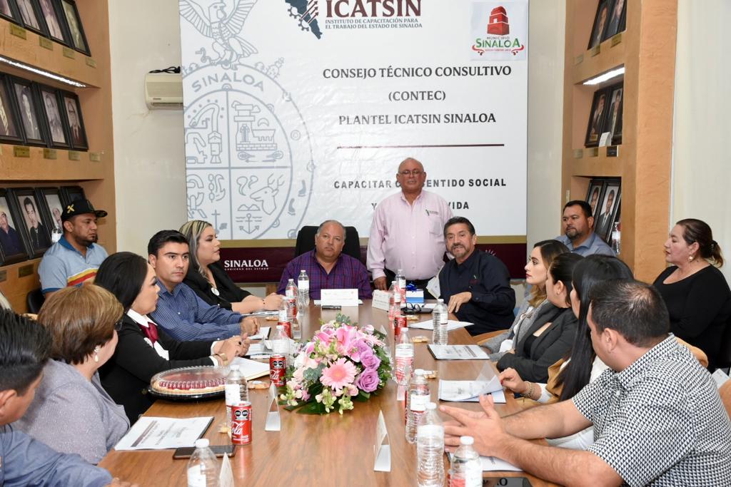 PLANTEL  ICATSIN SINALOA REALIZA CONSEJO TÉCNICO CONSULTIVO
