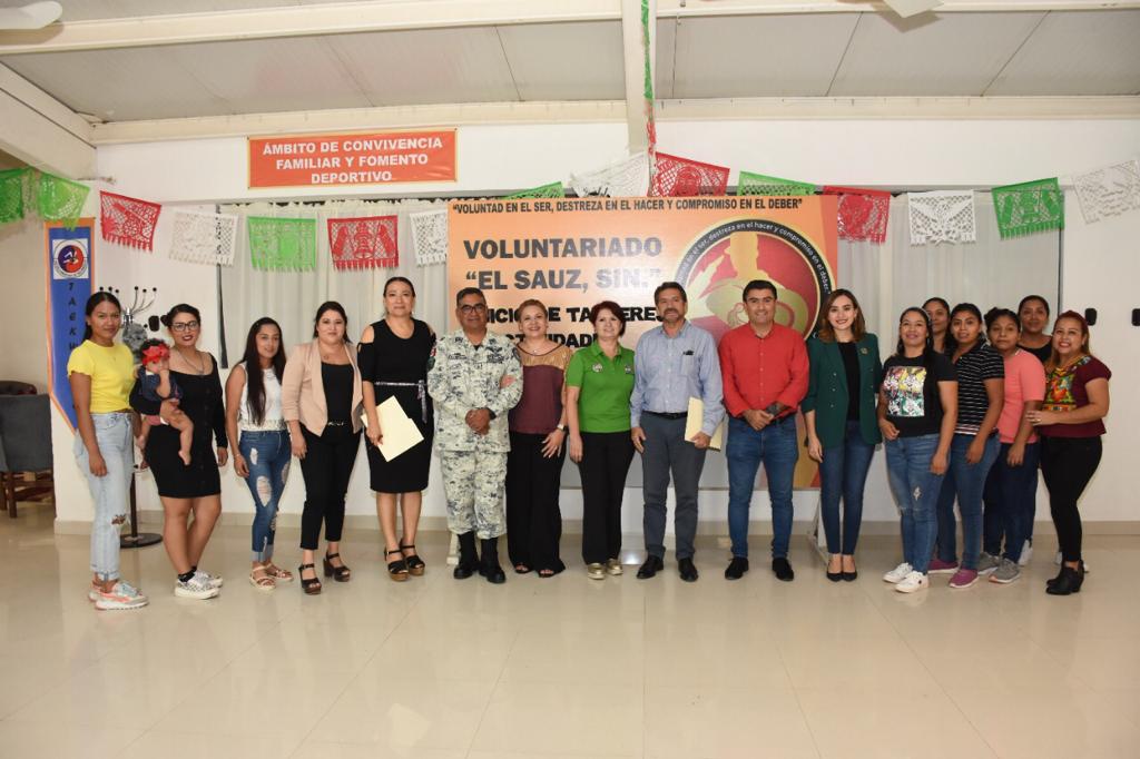 INICIA VOLUNTARIADO “EL SAUZ” CAPACITACIÓN CON ICATSIN