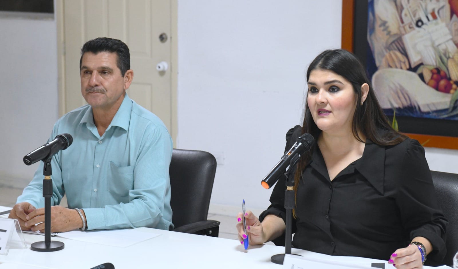 CAMACHO AGUILAR SOSTIENE SESIÓN DE LA H. JUNTA DIRECTIVA DEL ICATSIN