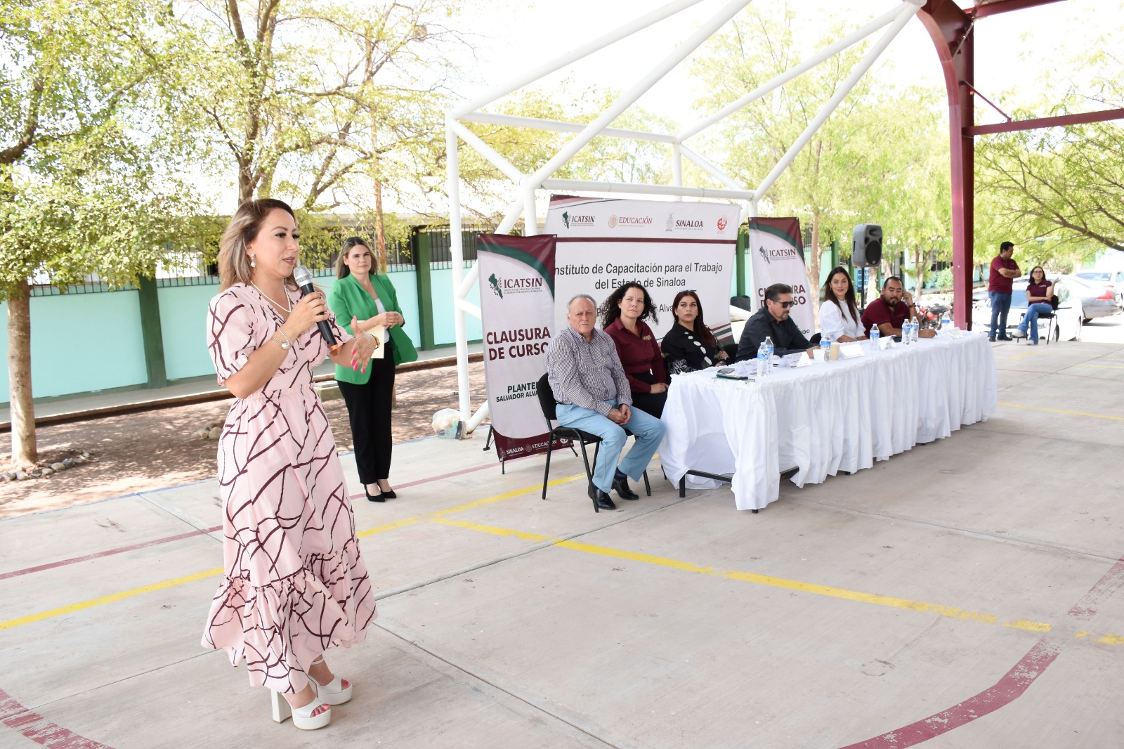 CLAUSURA ICATSIN 06 CURSOS EN SALVADOR ALVARADO
