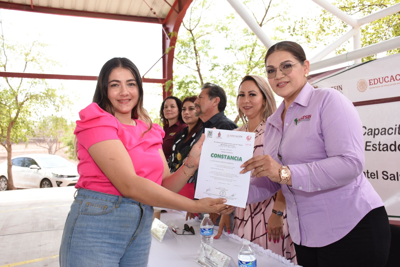 CLAUSURA ICATSIN 06 CURSOS EN SALVADOR ALVARADO