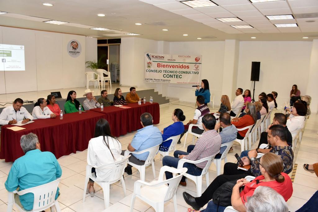 PLANTEL ICATSIN ANGOSTURA REALIZA CONSEJO TÉCNICO CONSULTIVO 