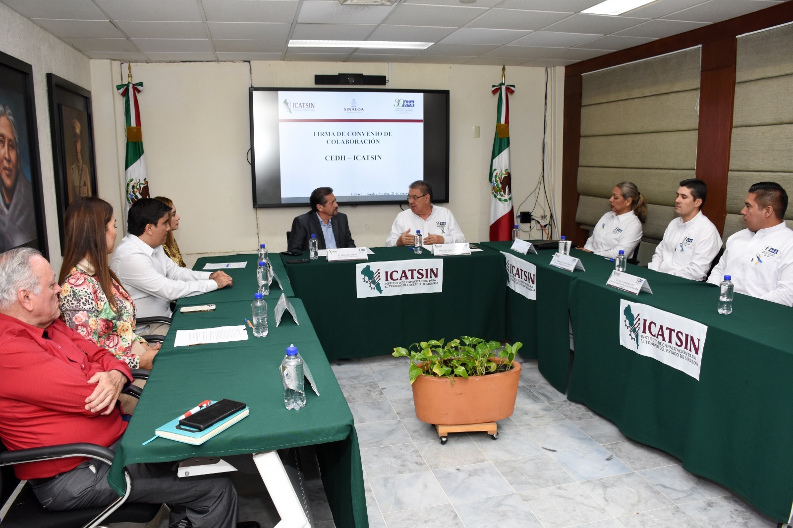 ICATSIN FIRMA CONVENIO DE COLABORACIÓN CON LA CEDH