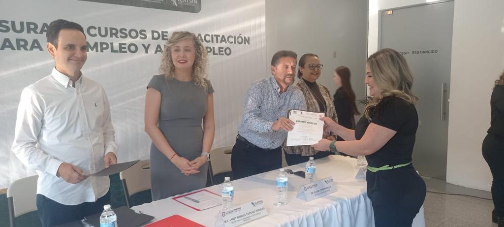 ICATSIN Y H. AYUNTAMIENTO DE CULIACÁN CONCLUYEN ENTREGAN CONSTANCIAS DE CAPACITACIÓN