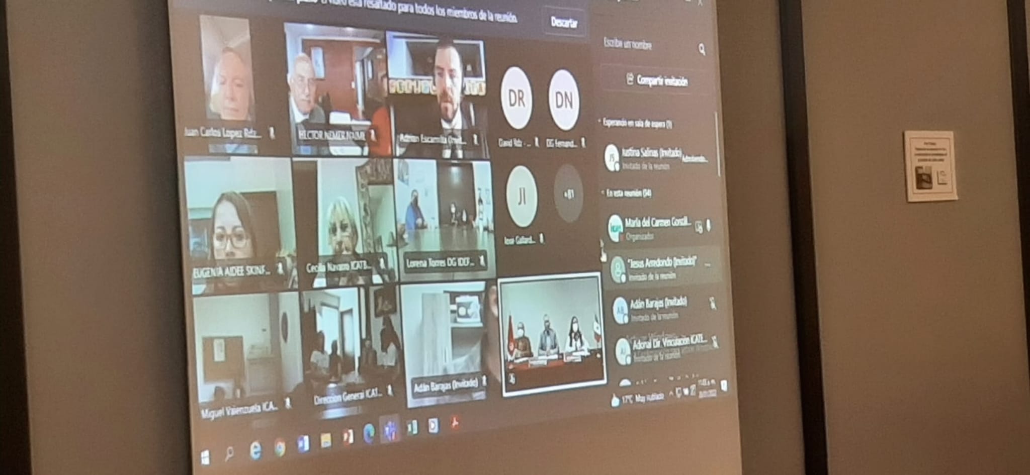 ICATSIN PARTICIPA EN LA PRIMERA REUNIÓN VIRTUAL NACIONAL DE ICAT