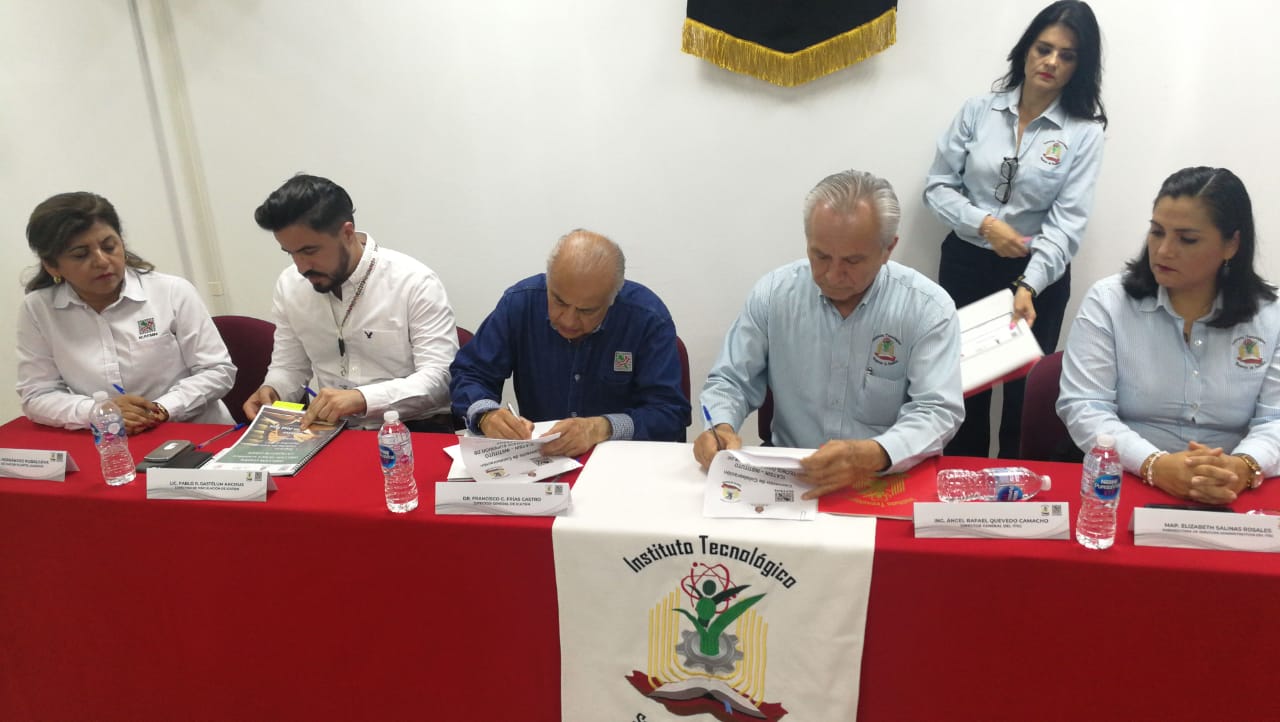 ICATSIN e Instituto Tecnológico de Guasave firman convenio de colaboración