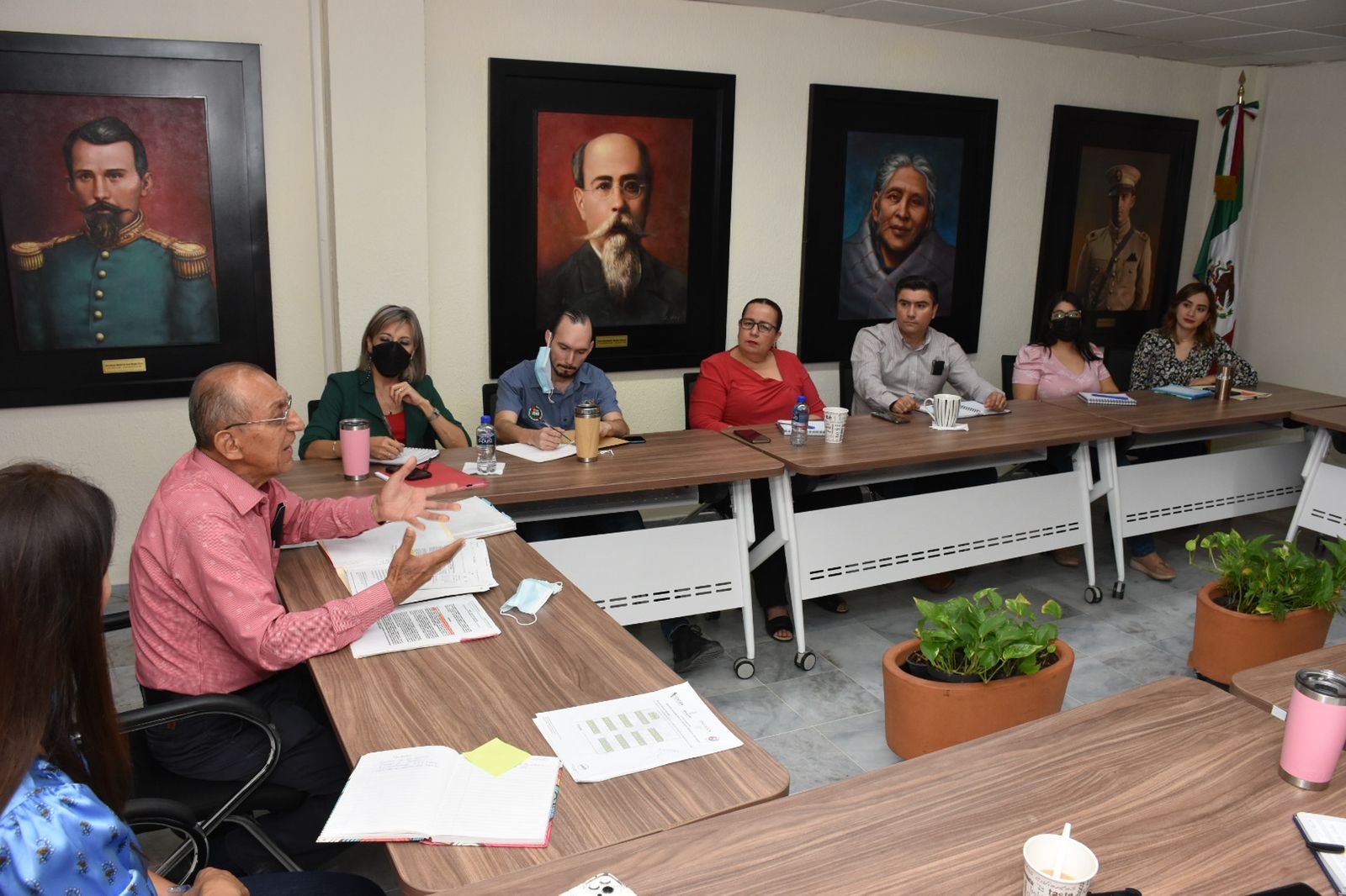 SECRETARÍA DE TRANSPARENCIA SE REÚNE CON COMITÉ DE ÉTICA Y PREVENCIÓN DE CONFLICTOS DE ICATSIN