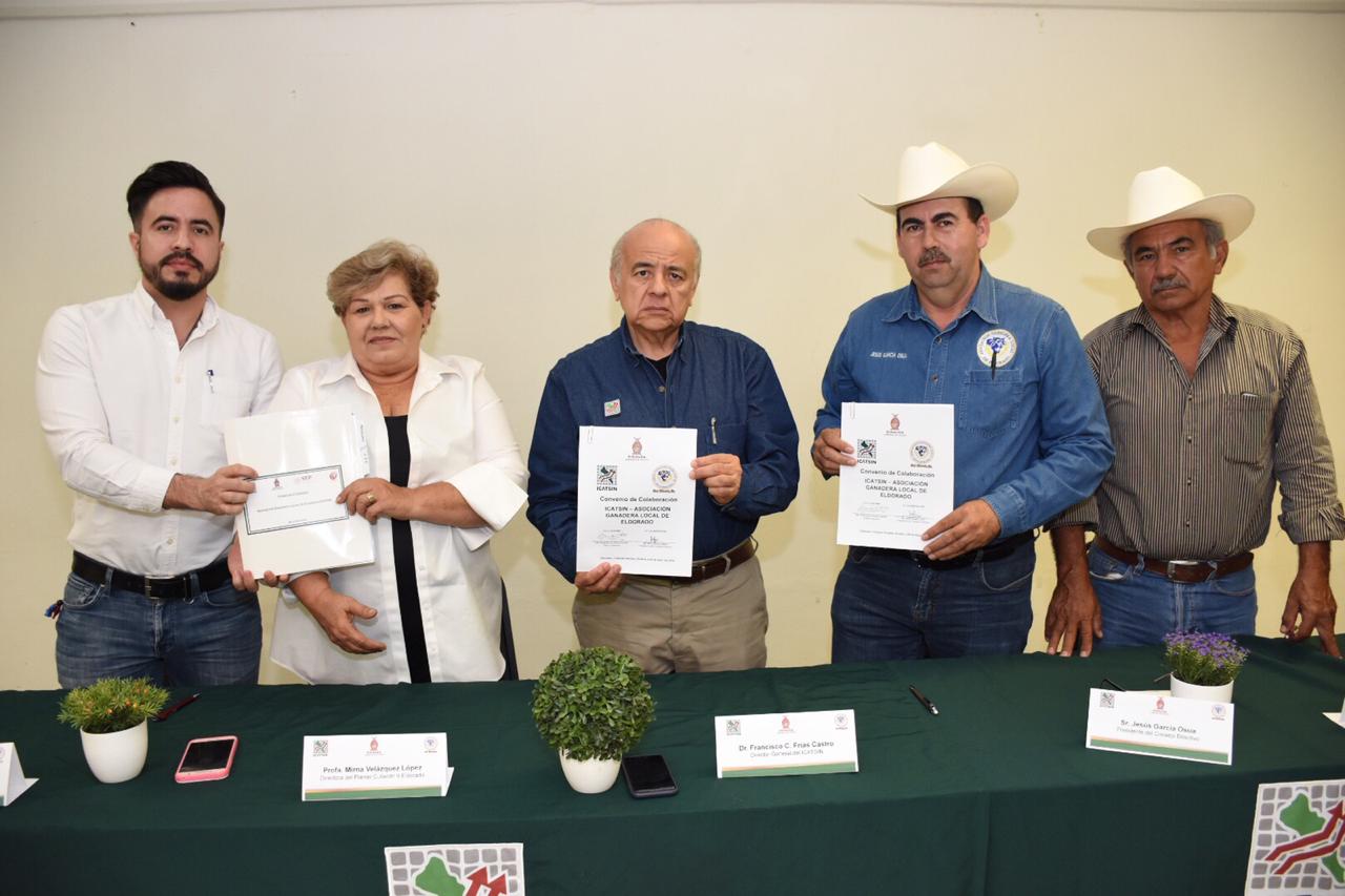 El ICATSIN firma convenio con la Asociación Ganadera Local de Eldorado