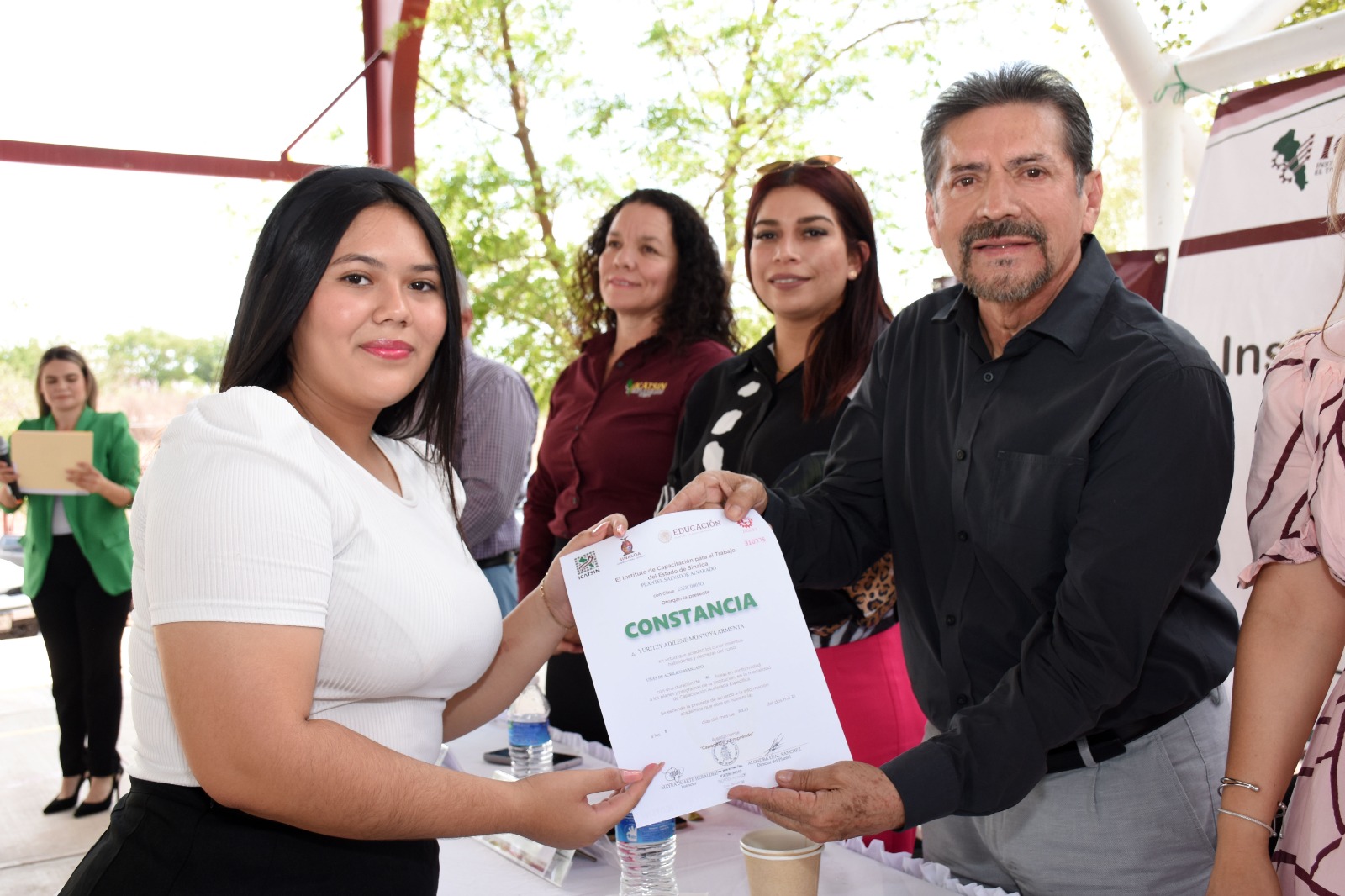 CLAUSURA ICATSIN 06 CURSOS EN SALVADOR ALVARADO